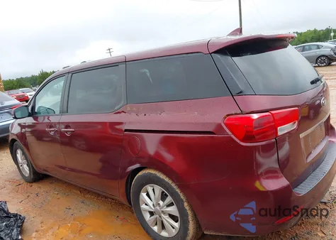 2017 Kia Sedona Lx из США, поврежденный, VIN KNDMB5C12H6226076